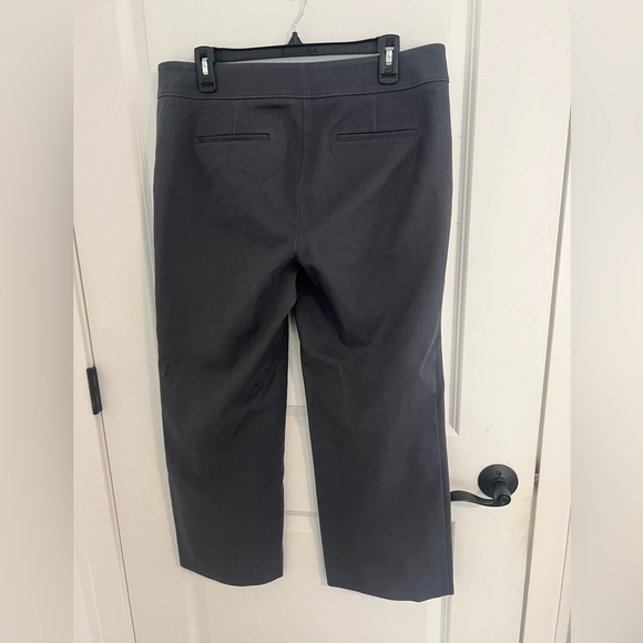 Ann Taylor Loft Cropped wide leg slacks - Picture 2 of 3